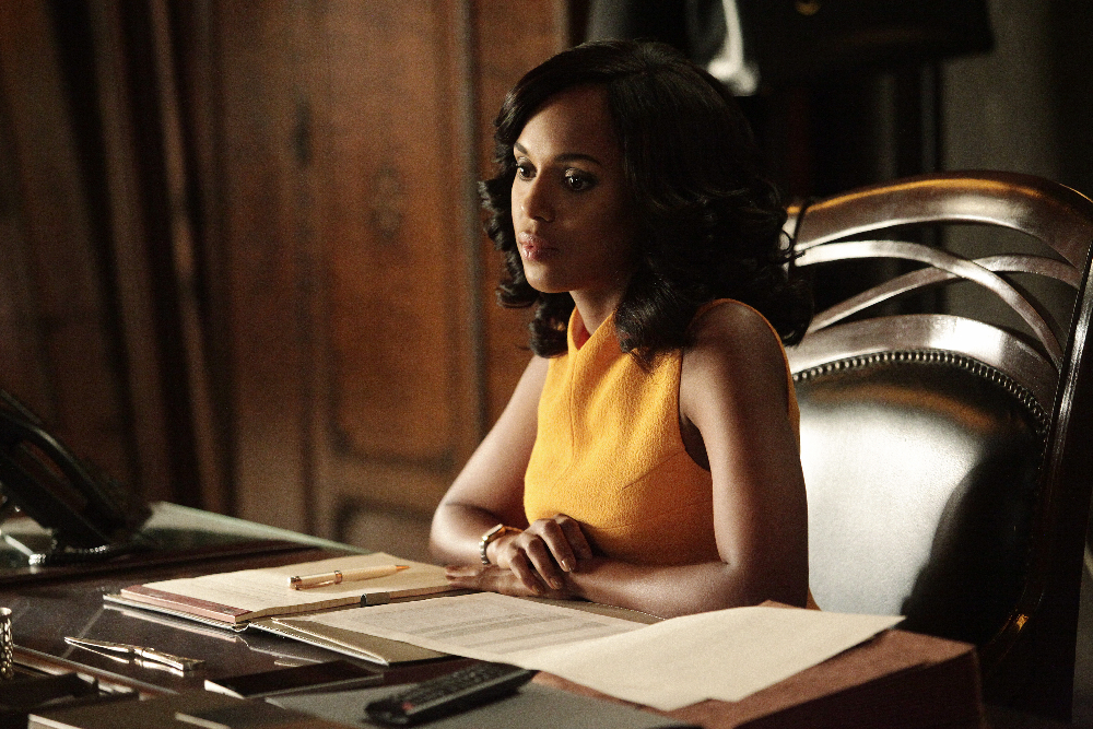 SCANDAL - "The Fish Rots From the Head" - Olivia and the team take on some embattled Secret Service agents. Meanwhile, Abby has her hands full trying to keep Fitz in line, and Jake begins to reveal a few secrets of his own, on an all-new "Scandal," THURSDAY MARCH 10 (9:00-10:00 p.m. EST) on the ABC Television Network. (ABC/Nicole Wilder) KERRY WASHINGTON Scandal Photo Preview: What’s Jake Hiding? - Part 2