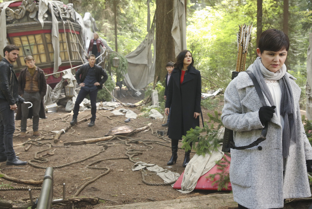 ONCE UPON A TIME - "The Savior" - As "Once Upon a Time" returns to ABC for its sixth season, SUNDAY, SEPTEMBER 25 (8:00-9:00 p.m. EDT), on the ABC Television Network, so does its classic villain-the Evil Queen. (ABC/Jack Rowand) COLIN O Once Upon A Time Photo Preview: What’s Emma’s “Mysterious Side Effect”? (Season 6 Episode 1) - Part 4'DONOGHUE, HANK HARRIS, JOSH DALLAS, JENNIFER MORRISON, JARED S. GILMORE, LANA PARRILLA, GINNIFER GOODWIN