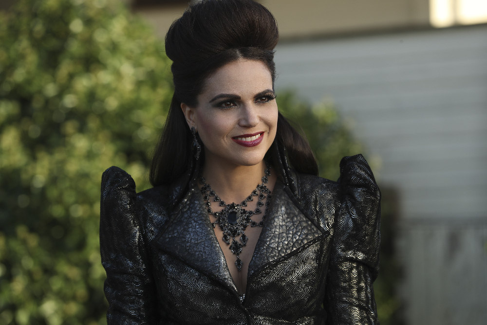 ONCE UPON A TIME - "Dark Waters" - Emma tries to convince Aladdin to work with Jasmine to help Agrabah, while Regina teams up with Snow and David to free Archie from Zelena. The Evil Queen sows suspicion between Henry and Hook, even as Mr. Gold reminds her of his most important lesson. Meanwhile, in the past, Hook finds himself kidnapped by the mysterious Captain Nemo and held captive inside his legendary submarine, the Nautilus, on "Once Upon a Time," SUNDAY, OCTOBER 30 (8:00-9:00 p.m. EDT), on the ABC Television Network. (ABC/Jack Rowand) LANA PARRILLA