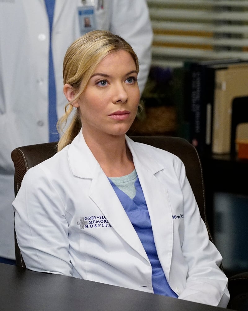 GREY Grey’s Anatomy Photo Preview: Change is Coming (Season 13 Episode 7) - Part 2'S ANATOMY - "Why Try to Change Me Now" - The arrival of a new consultant puts all of the doctors on edge, especially once she starts stepping on toes in the OR. Amelia and Owen bring their personal problems into the hospital, while April explores some uncharted territory, on "Grey's Anatomy," THURSDAY, NOVEMBER 3 (8:00-9:00 p.m. EDT), on the ABC Television Network. (ABC/Kelsey McNeal) TESSA FERRER