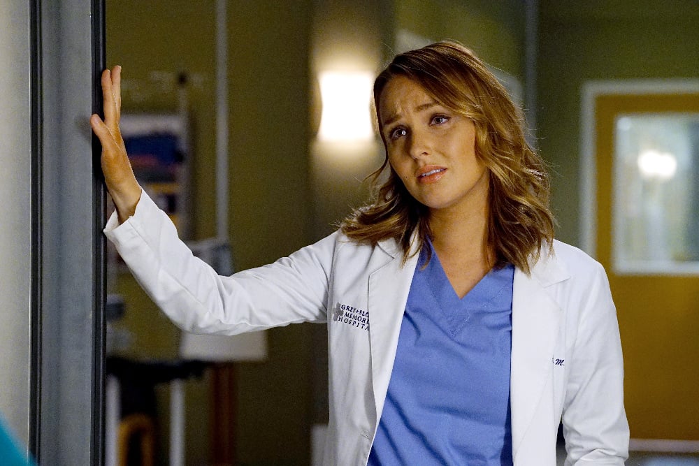 GREY Grey’s Anatomy Winter Finale Photo Preview: What’s the Verdict? - Part 2'S ANATOMY - "You Haven't Done Nothin'" - Believing he is going to jail tomorrow, Alex makes a big decision about his future. While the hospital is overrun with victims of a building collapse, Richard demands answers from Bailey about Eliza's presence at Grey Sloan, on the winter finale of "Grey's Anatomy," THURSDAY, NOVEMBER 17 (8:00-9:00 p.m. EST), on the ABC Television Network. (ABC/Richard Cartwright) CAMILLA LUDDINGTON