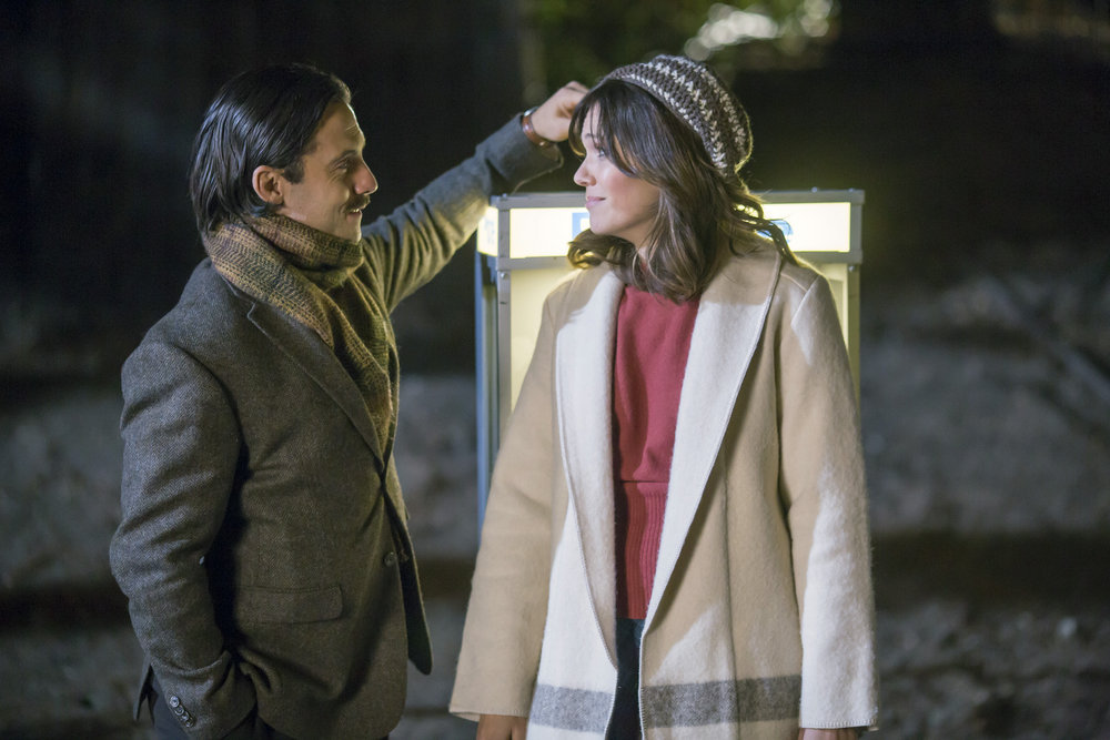 This Is Us - Season 1 | Tell-Tale TV THIS IS US -- "Pilgrim Rick" Episode 108 -- Pictured: (l-r) Milo Ventimiglia as Jack, Mandy Moore as Rebecca -- (Photo by: Ron Batzdorff/NBC) Tell Tale TV’s Top Moments From Nov 20–26