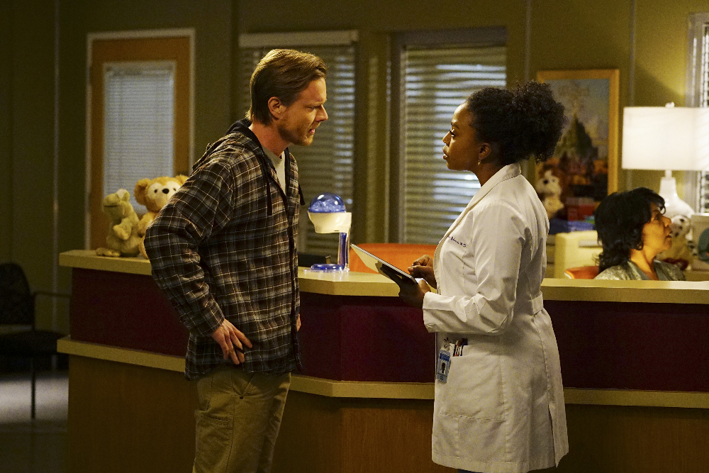 Grey's Anatomy Season 13 Episode 22 MATTHEW ALAN, JERRIKA HINTON | Tell-Tale TV Grey's Anatomy Season 13 Episode 22 Grey’s Anatomy Photo Preview: Jeopardy - Part 2 Grey's Anatomy Season 13 Episode 22