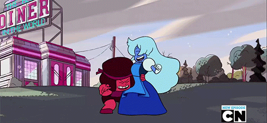 Steven Universe - Ruby and Sapphire