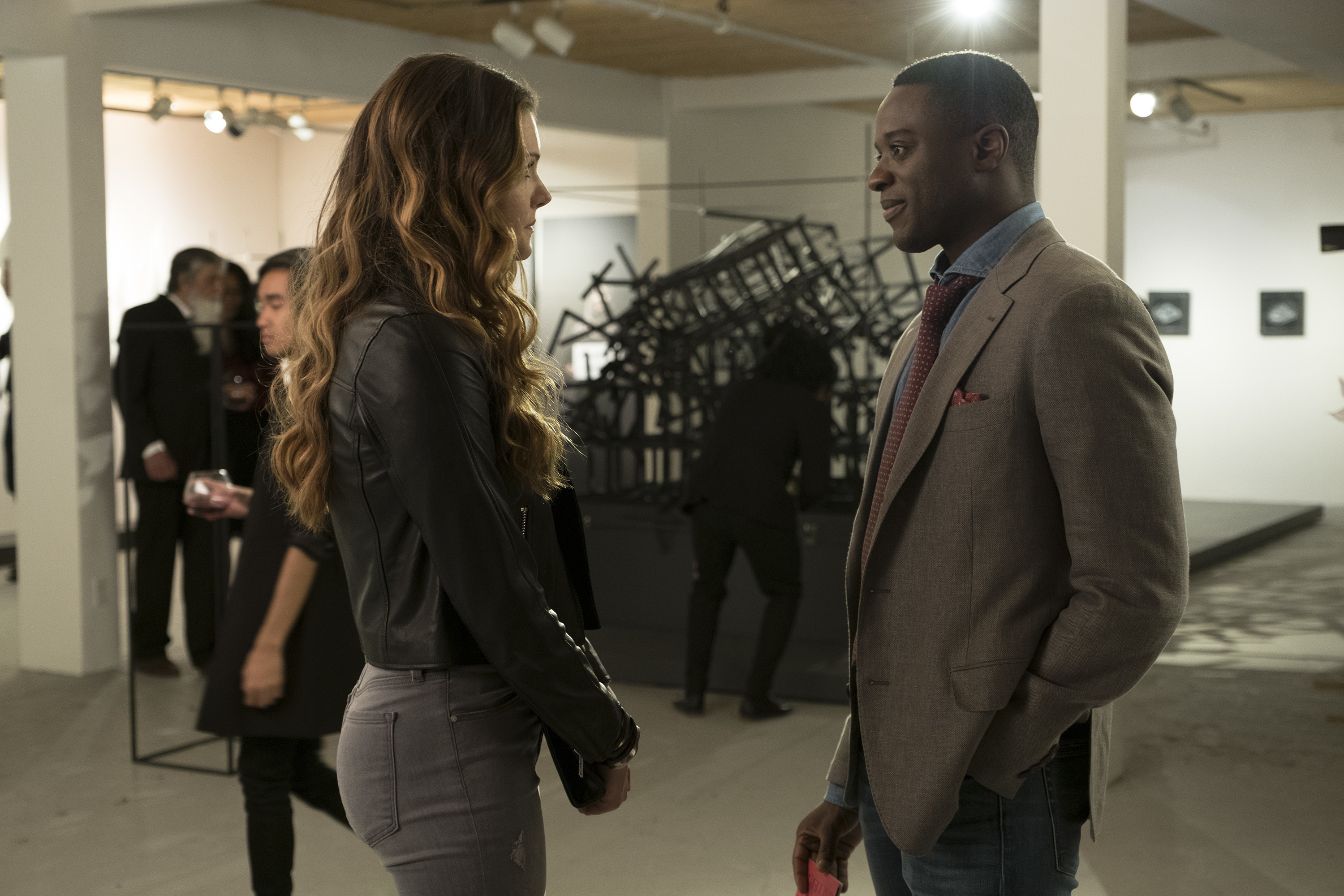 THE BOLD TYPE - "O Hell No" - In the second hour, ÒO Hell No,Ó Kat finds herself questioning her identity as she continues to spend time with Adena. Jane is horrified when she is tasked with writing ScarletÕs sex column Ð especially when her story turns intensely personal. And Sutton is given an opportunity to advance at Scarlet, but questions if itÕs what she really wants to be doing with her life. (Freeform/Phillippe Bosse) The Bold Type Series Premiere Photo Preview: How Will the Young Women Fair in the Concrete Jungle? - Part 5 THE BOLD TYPE - "O Hell No" - In the second hour, ÒO Hell No,Ó Kat finds herself questioning her identity as she continues to spend time with Adena.  Jane is horrified when she is tasked with writing ScarletÕs sex column Ð especially when her story turns intensely personal.  And Sutton is given an opportunity to advance at Scarlet, but questions if itÕs what she really wants to be doing with her life. (Freeform/Phillippe Bosse)