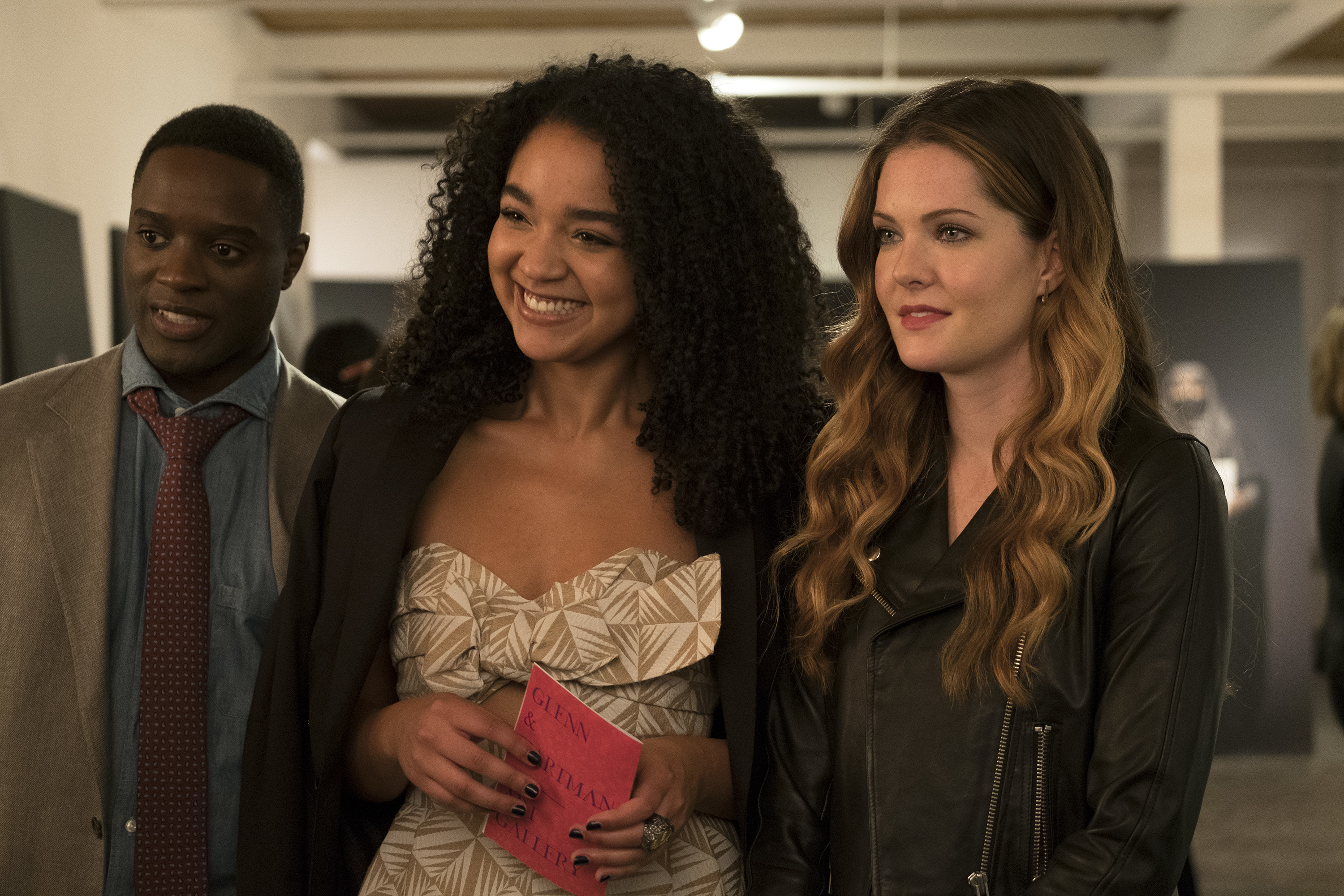 THE BOLD TYPE - "O Hell No" - In the second hour, ÒO Hell No,Ó Kat finds herself questioning her identity as she continues to spend time with Adena. Jane is horrified when she is tasked with writing ScarletÕs sex column Ð especially when her story turns intensely personal. And Sutton is given an opportunity to advance at Scarlet, but questions if itÕs what she really wants to be doing with her life. (Freeform/Phillippe Bosse) The Bold Type Series Premiere Photo Preview: How Will the Young Women Fair in the Concrete Jungle? - Part 5 THE BOLD TYPE - "O Hell No" - In the second hour, ÒO Hell No,Ó Kat finds herself questioning her identity as she continues to spend time with Adena.  Jane is horrified when she is tasked with writing ScarletÕs sex column Ð especially when her story turns intensely personal.  And Sutton is given an opportunity to advance at Scarlet, but questions if itÕs what she really wants to be doing with her life. (Freeform/Phillippe Bosse)