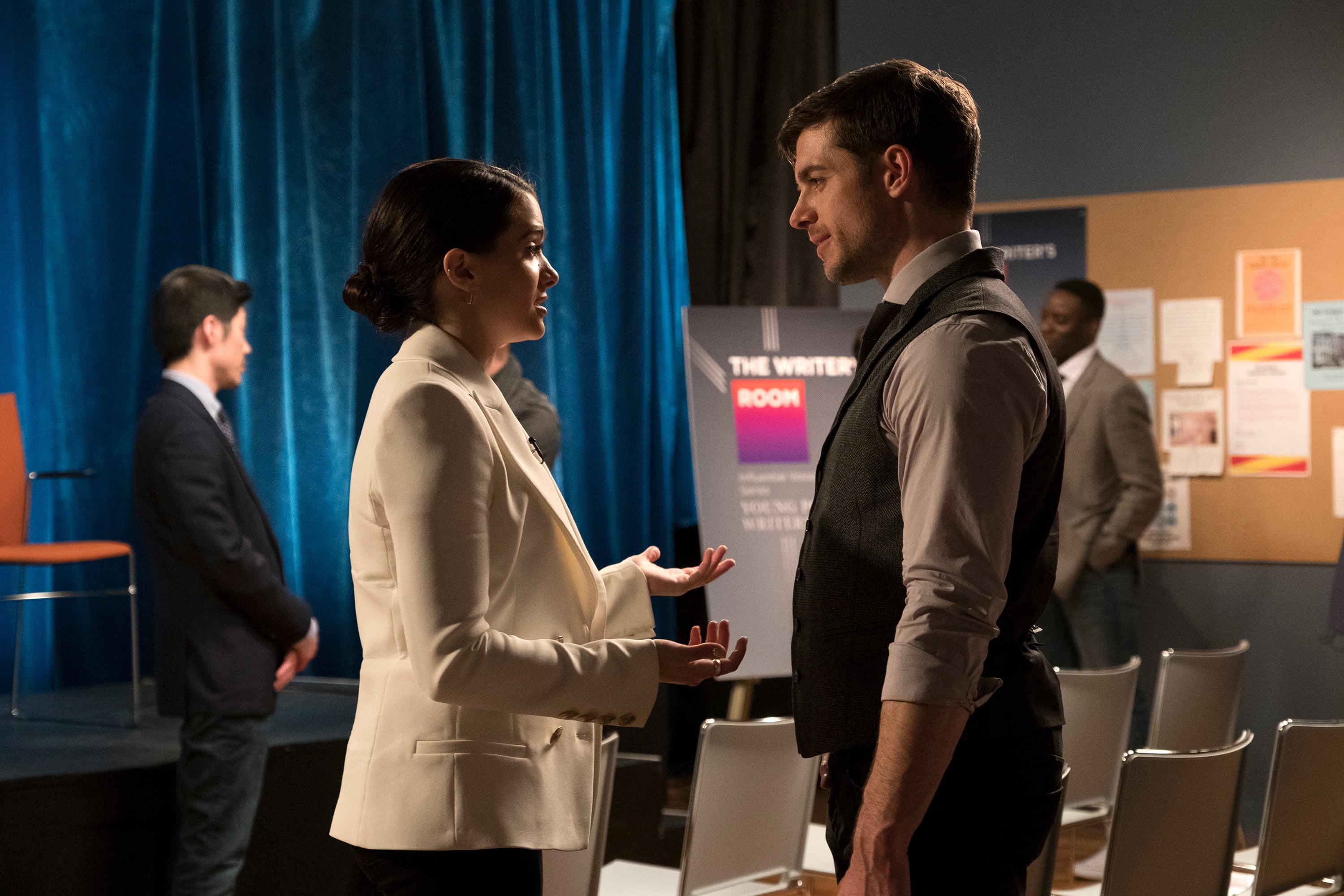 KENNY WONG, KATIE STEVENS, DAN JEANNOTTE, MATT WARD | Tell-Tale TV The Bold Type Photo Preview: First Comes A Character Reference (Season 1 Episode 4) - Part 3