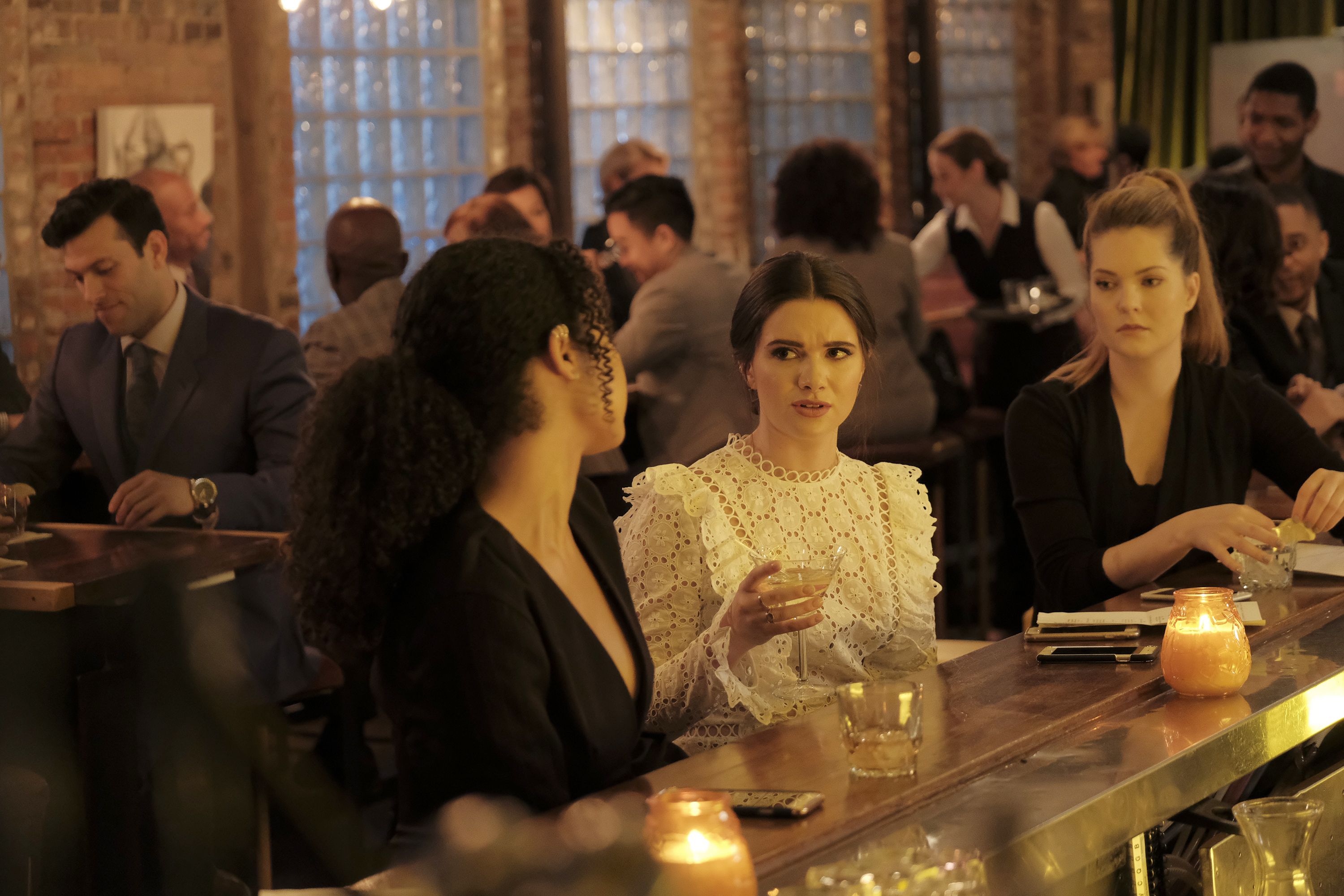 AISHA DEE, KATIE STEVENS, MEGHANN FAHY | Tell-Tale TV The Bold Type Photo Preview: Swipe Left On Stress (Season 1 Episode 8) - Part 5