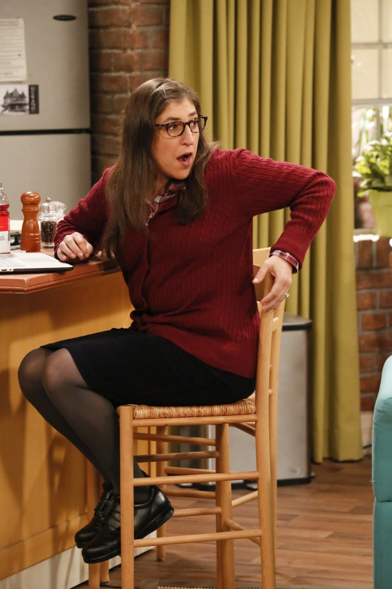 Mayim Bialik as Amy Farrah Fowler - The Big Bang Theory Season 11 Episode 3 Preview — The Big Bang Theory Season 11 Episode 3: The Relaxation Integration - Part 2 Mayim Bialik as Amy Farrah Fowler - The Big Bang Theory Season 11 Episode 3