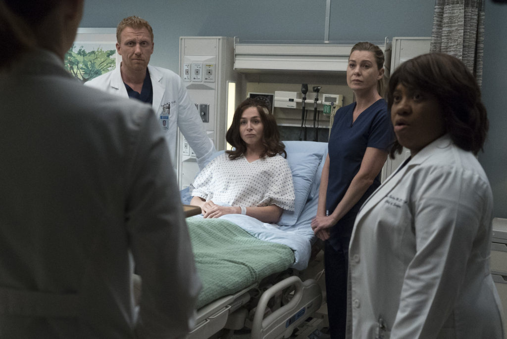 KEVIN MCKIDD, CATERINA SCORSONE, ELLEN POMPEO, CHANDRA WILSON Preview — Grey’s Anatomy Season 14 Episode 4: Ain’t That a Kick in the Head - Part 3
