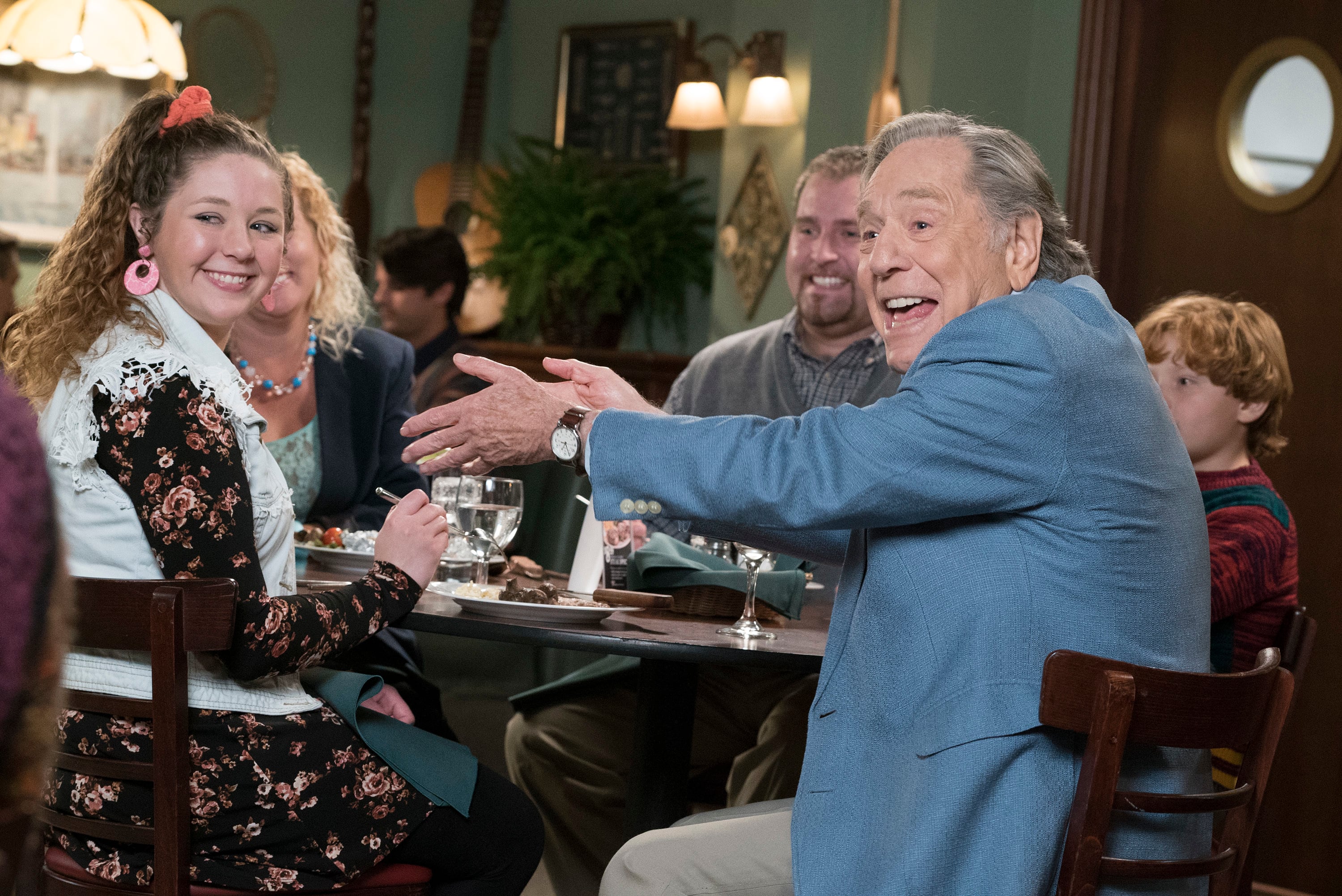 The Goldbergs Season 5 Episode 12 GEORGE SEGAL The Goldbergs Review: Dinner With The Goldbergs (Season 5 Episode 12)