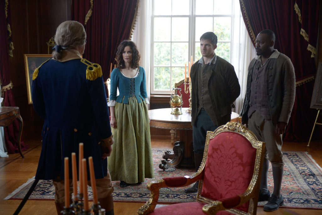 Lucy Timeless Season Benedict Arnold 22 Most Memorable Costumes From Timeless Season 1 - Part 3