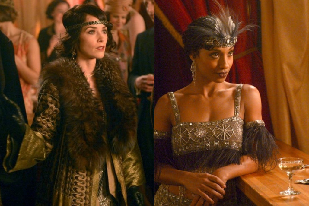 Lucy and Josephine Baker in Timeless Season 1 22 Most Memorable Costumes From Timeless Season 1 - Part 4