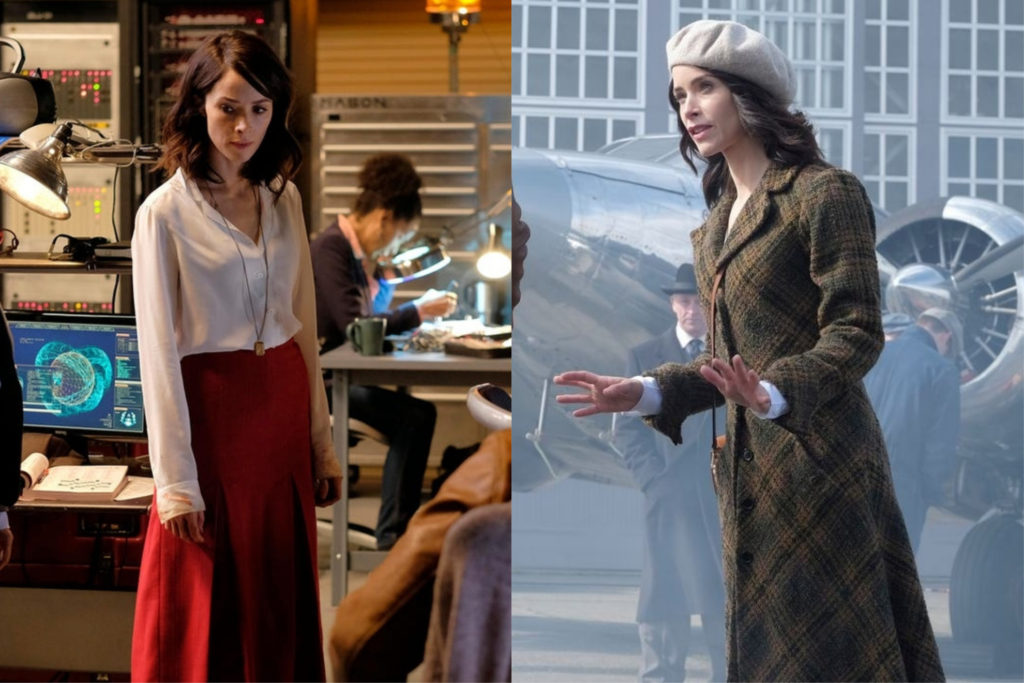 Lucy in Timeless Season 1 Pilot 22 Most Memorable Costumes From Timeless Season 1