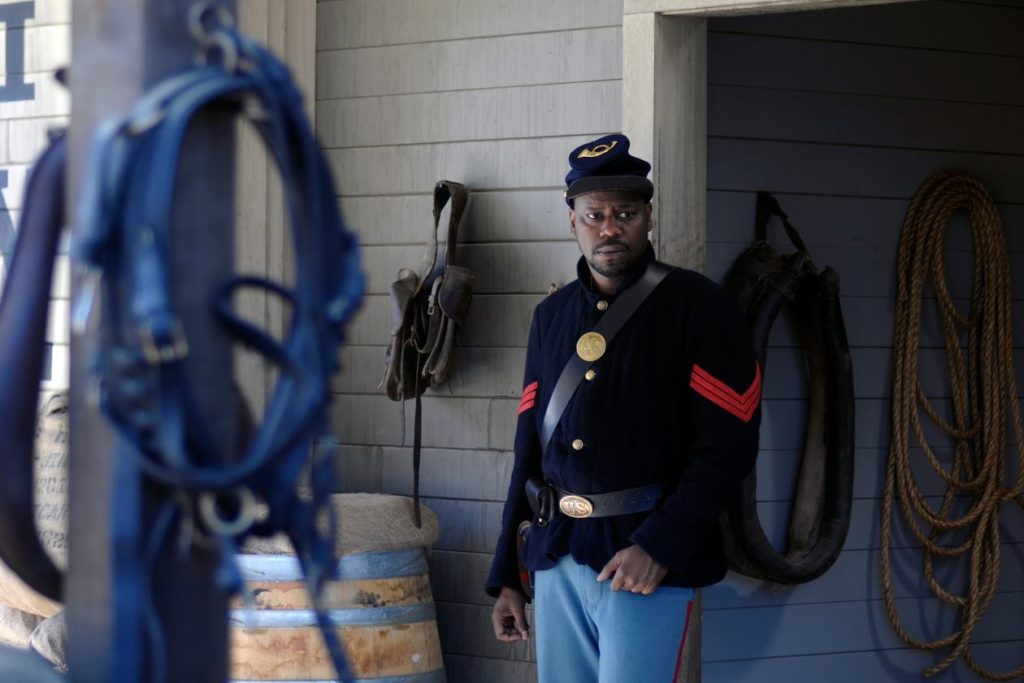 Rufus in NBC 22 Most Memorable Costumes From Timeless Season 1's Timeless Season 1, "The Assassination of Abraham Lincoln"