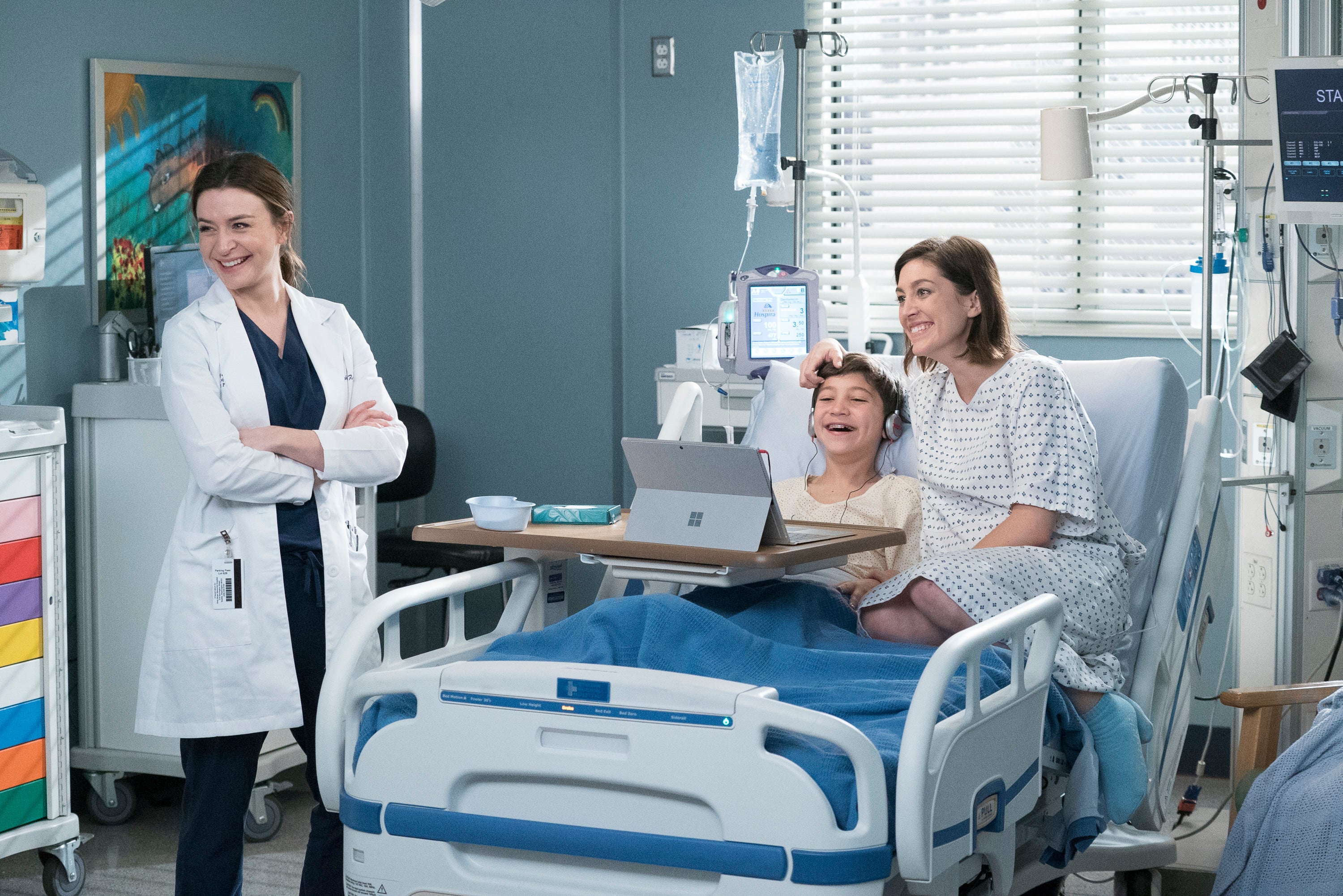 CATERINA SCORSONE, STEELE GAGNON, CAITLIN MCGEE Preview — Grey’s Anatomy Season 14 Episode 18: Hold Back the River - Part 4
