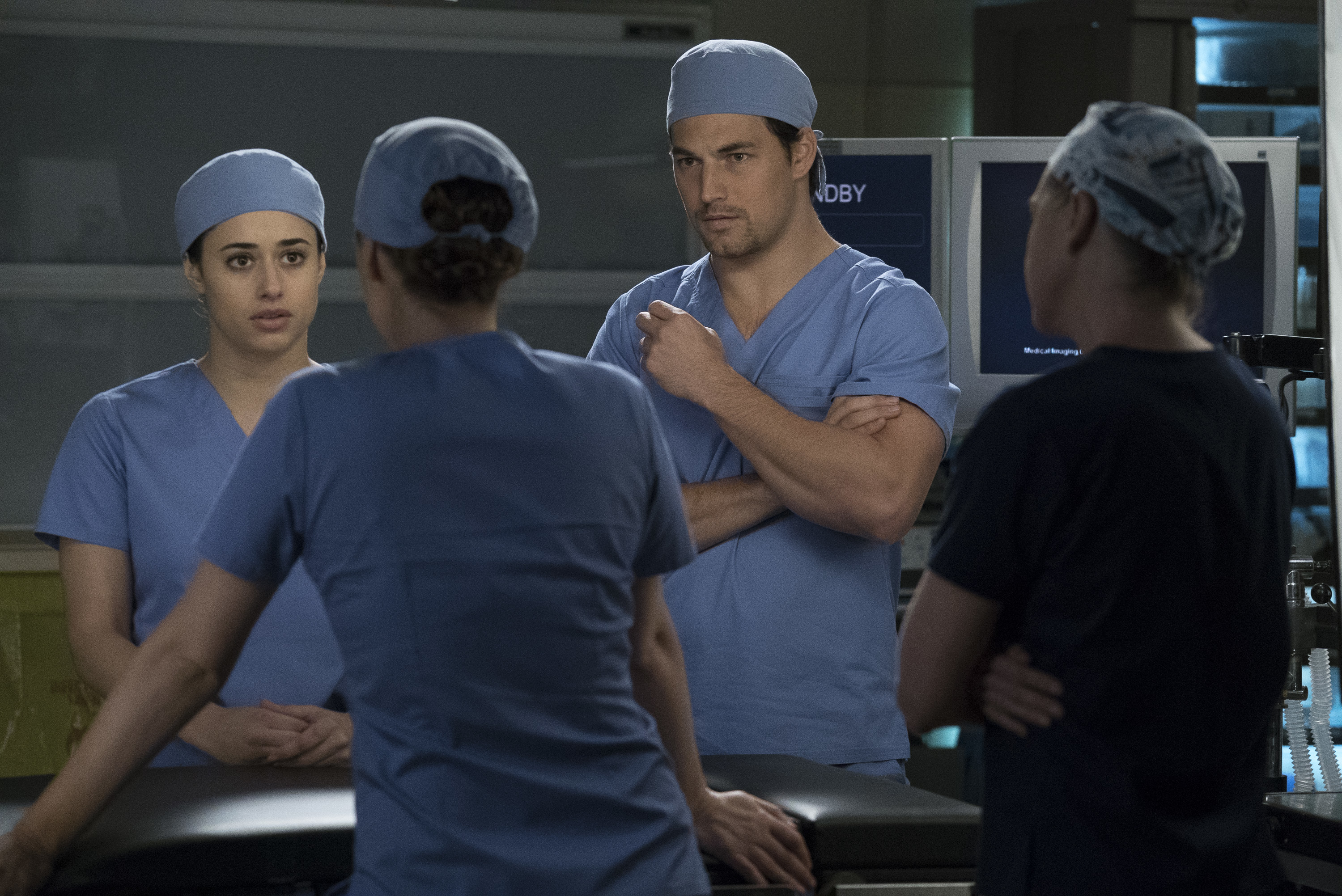 STEFANIA SPAMPINATO, GIACOMO GIANNIOTTI Preview — Grey’s Anatomy Season 14 Episode 19: Beautiful Dreamer - Part 2