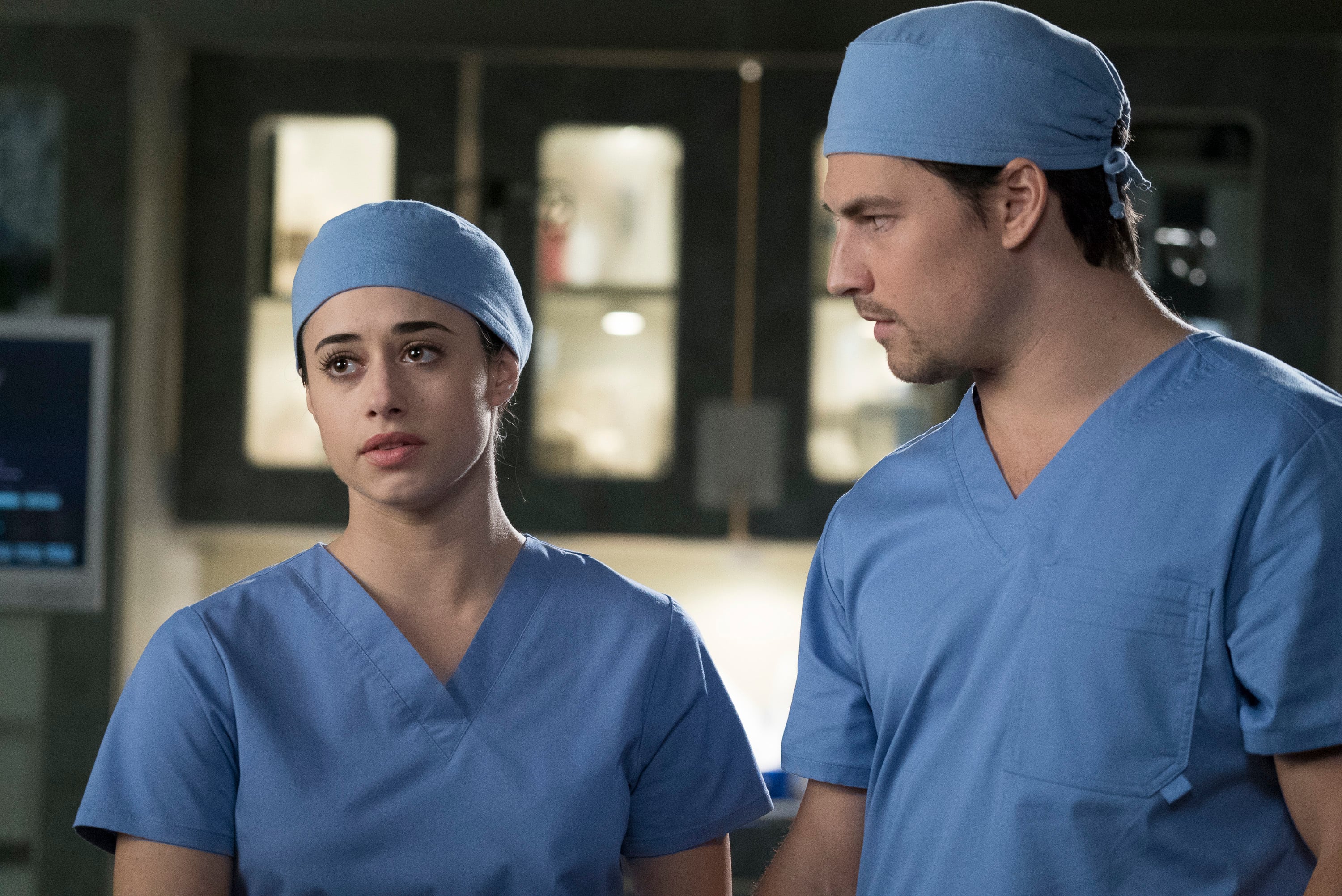 STEFANIA SPAMPINATO, GIACOMO GIANNIOTTI Preview — Grey’s Anatomy Season 14 Episode 19: Beautiful Dreamer - Part 2