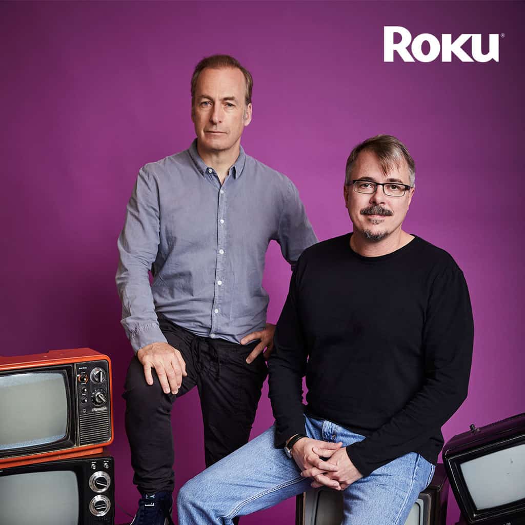 Bob Odenkirk and Vince Gilligan Photos: ATX Television Festival Portraits from Roku Portrait Studio - Part 2 Bob Odenkirk and Vince Gilligan (photo credit: Matt Sayles / Roku Portrait Studio)