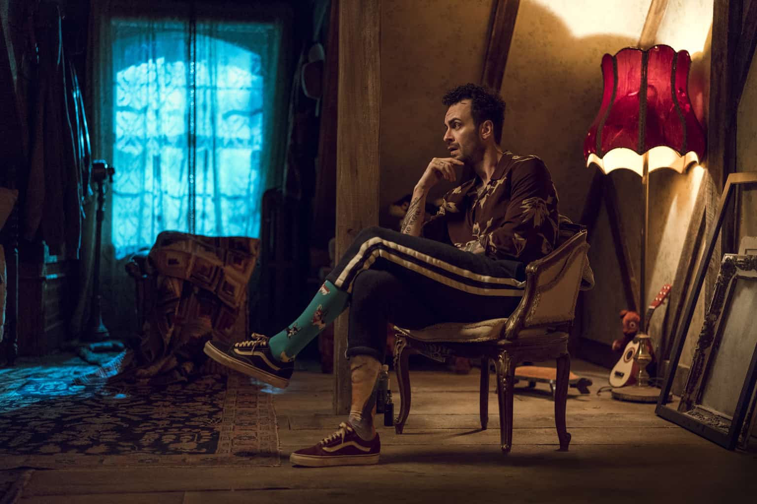 Joseph Gilgun as Cassidy - Preacher _ Season 3, Episode 2 Preview — Preacher Season 3 Episode 2: Sonsabitches - Part 2 Joseph Gilgun as Cassidy - Preacher _ Season 3, Episode 2 - Photo Credit: Alfonso Bresciani/AMC/Sony Pictures Television