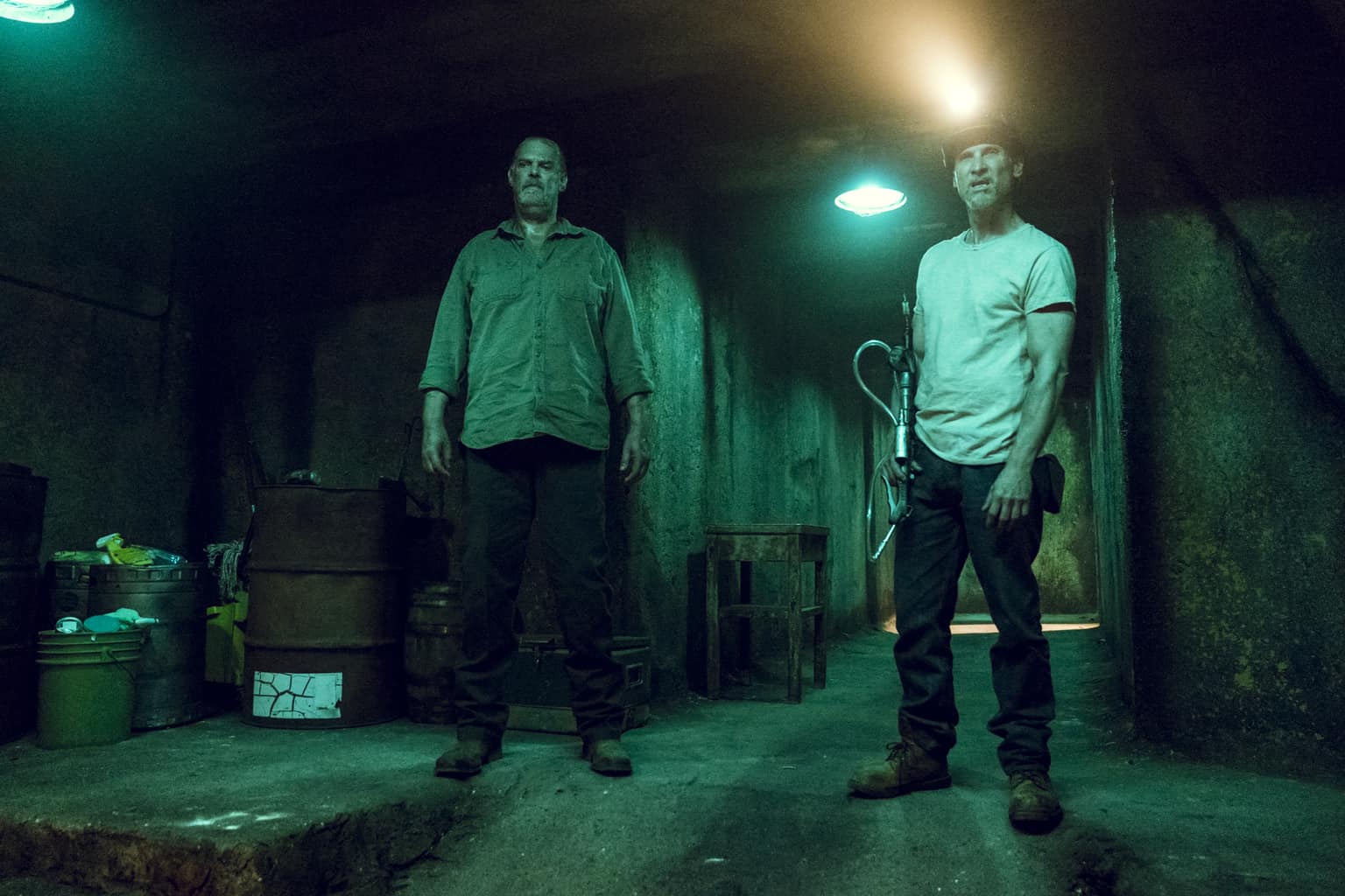 Preacher Season 3 Episode 4 - The Tombs Preview — Preacher Season 3 Episode 4: The Tombs - Part 3 Jeremy Childs as Jody, Colin Cunningham as TC - Preacher _ Season 3, Episode 4 - Photo Credit: Alfonso Bresciani/AMC/Sony Pictures Television