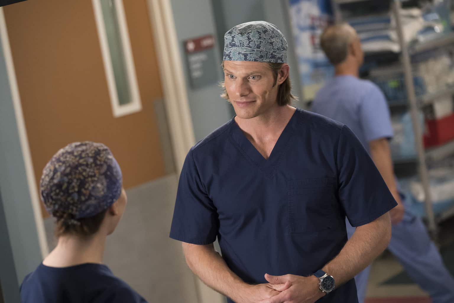Grey Preview — Grey’s Anatomy Season 15 Episode 3: Gut Feeling - Part 3 Grey's Anatomy Season 15 Episode 3 - Chris Carmack as Dr. Atticus Lincoln's Anatomy Season 15 Episode 3 - Chris Carmack as Dr. Atticus Lincoln