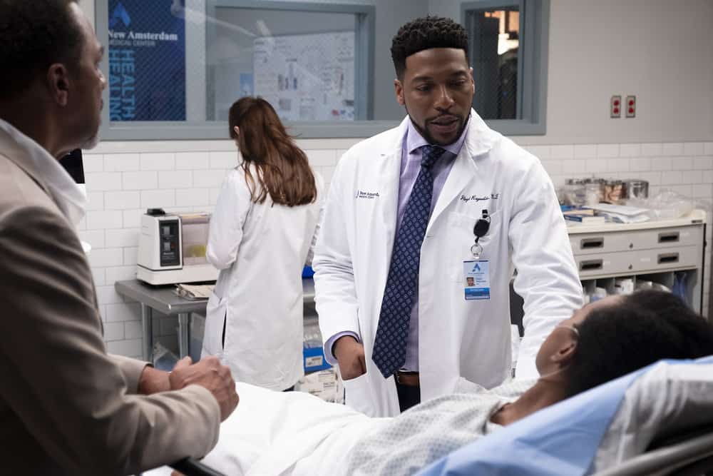 New Amsterdam Season 1 Episode 2 - Jocko Sims as Dr. Floyd Reynolds Preview — New Amsterdam Season 1 Episode 2: Rituals - Part 2 New Amsterdam Season 1 Episode 2 - Jocko Sims as Dr. Floyd Reynolds