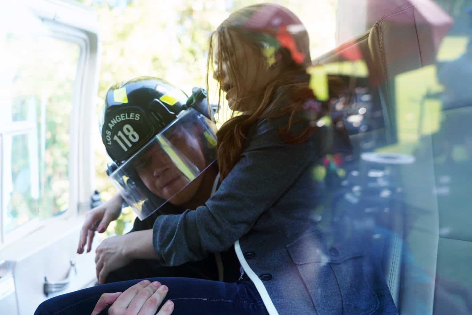 9-1-1 Season 2 Episode 6 - Oliver Stark as Evan  Preview — 9-1-1 Season 2 Episode 6: Dosed - Part 2 9-1-1 Season 2 Episode 6 - Oliver Stark as Evan 'Buck' Buckley and Megan West'Buck' Buckley and Megan West