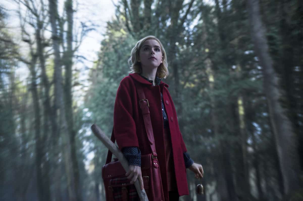 Chilling Adventures of Sabrina Season 1 Episode 1 (Credit: Diyah Pera/Netflix) Preview — Chilling Adventures of Sabrina: Season 1 - Part 2 Chilling Adventures of Sabrina Season 1 Episode 1 (Credit: Diyah Pera/Netflix)