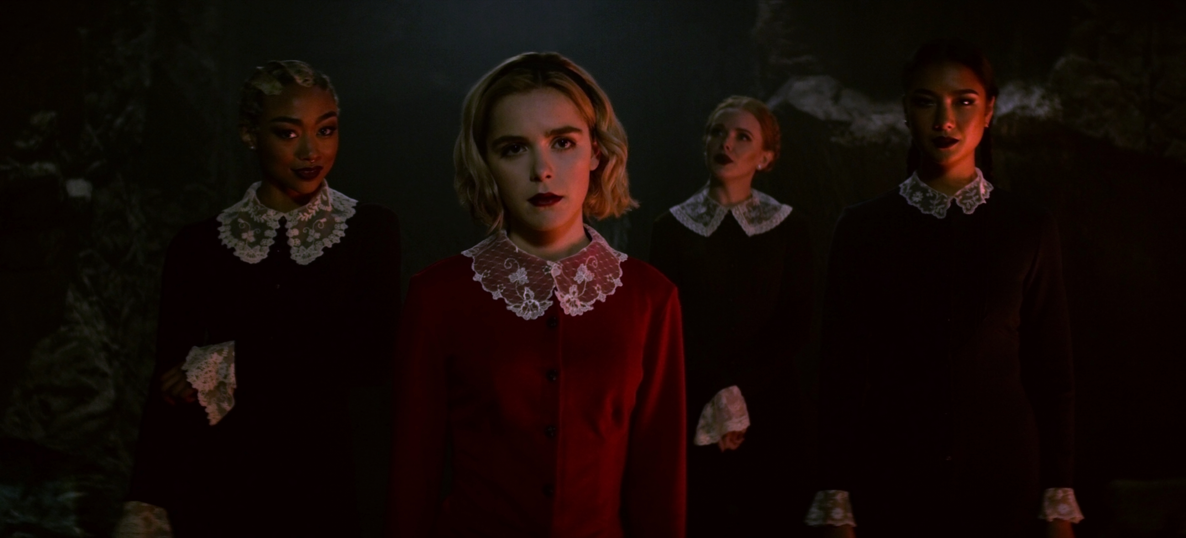 Chilling Adventures of Sabrina Season 1 Episode 2 (Credit: Netflix) Preview — Chilling Adventures of Sabrina: Season 1 - Part 2 Chilling Adventures of Sabrina Season 1 Episode 2 (Credit: Netflix)