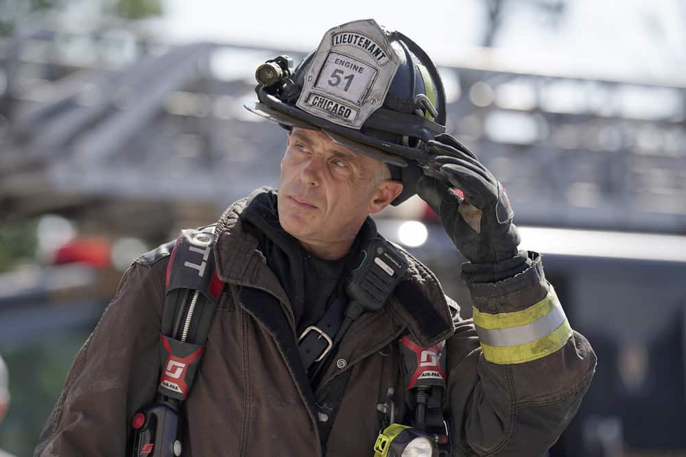 Chicago Fire Season 7 Episode 5 - David Eigenberg as Christopher Herrmann Preview — Chicago Fire Season 7 Episode 5: A Volatile Mixture - Part 2 Chicago Fire Season 7 Episode 5 - David Eigenberg as Christopher Herrmann
