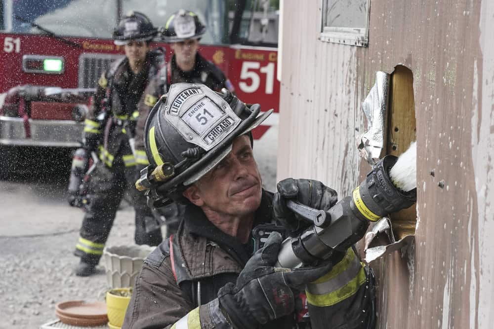 Chicago Fire Season 7 Episode 5 - David Eigenberg as Christopher Herrmann Preview — Chicago Fire Season 7 Episode 5: A Volatile Mixture - Part 2 Chicago Fire Season 7 Episode 5 - David Eigenberg as Christopher Herrmann