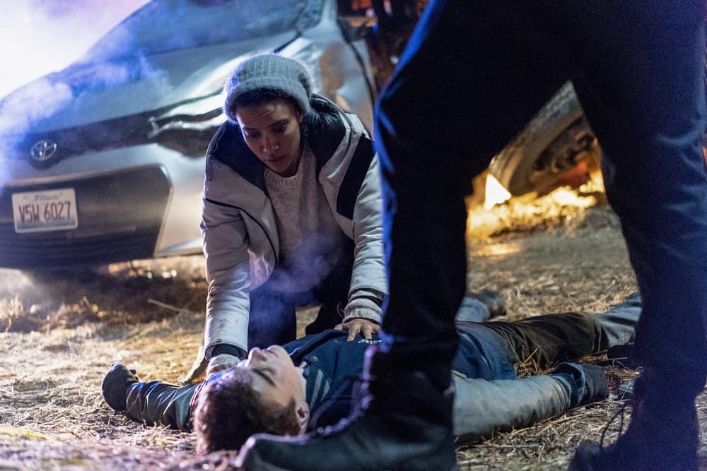 Chicago Fire Season 7 Episode 14 - Annie Ilonzeh as Emily Foster Preview — Chicago Fire Season 7 Episode 14: It Wasn’t About Hockey Chicago Fire Season 7 Episode 14 - Annie Ilonzeh as Emily Foster