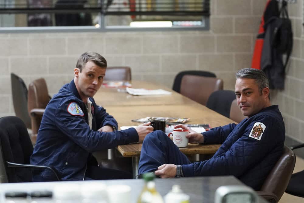 Chicago Fire Season 7 Episode 14 - Jesse Spencer as Matthew Casey, Taylor Kinney as Kelly Severide Preview — Chicago Fire Season 7 Episode 14: It Wasn’t About Hockey Chicago Fire Season 7 Episode 14 - Jesse Spencer as Matthew Casey, Taylor Kinney as Kelly Severide