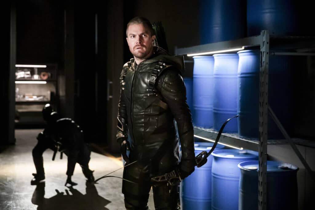 ARR717a_0078b Preview — Arrow Season 7 Episode 17: Inheritance - Part 2 Arrow Season 7 Episode 17 - Stephen Amell as Oliver Queen/Green Arrow