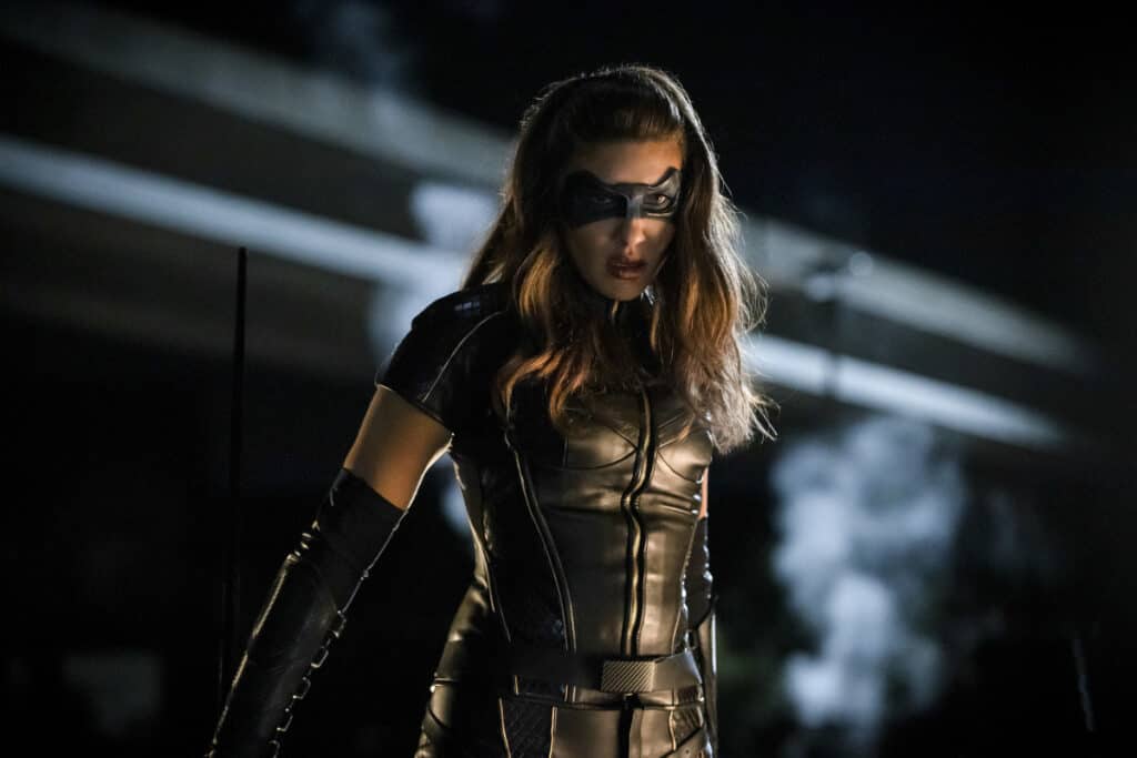 ARR717a_0345b Preview — Arrow Season 7 Episode 17: Inheritance - Part 2 Arrow Season 7 Episode 17 - Juliana Harkavy as Dinah Drake/Black Canary