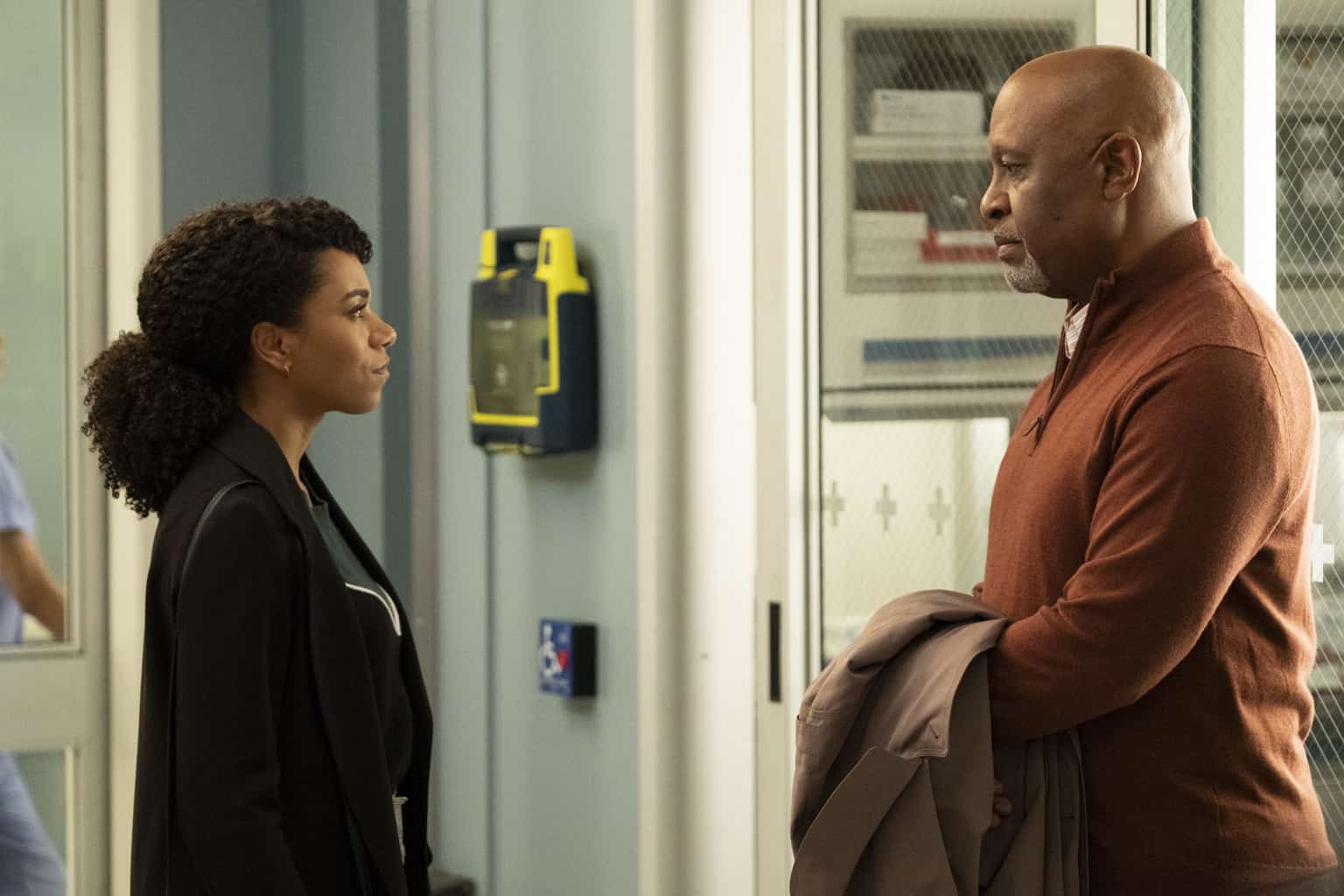 KELLY MCCREARY, JAMES PICKENS JR. Preview — Grey’s Anatomy Season 15 Episode 22: Head Over High Heels - Part 2