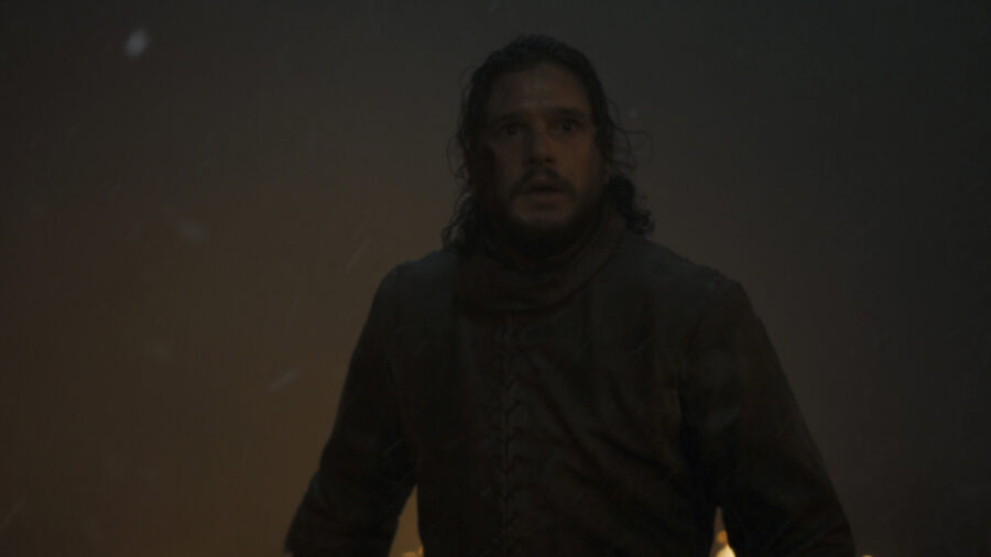 Game of Thrones Season 8 Episode 3 (debut 4/28/19): Kit Harington. photo: HBO Preview — Game of Thrones Season 8 Episode 3 Game of Thrones Season 8 Episode 3 (debut 4/28/19): Kit Harington.
photo: HBO